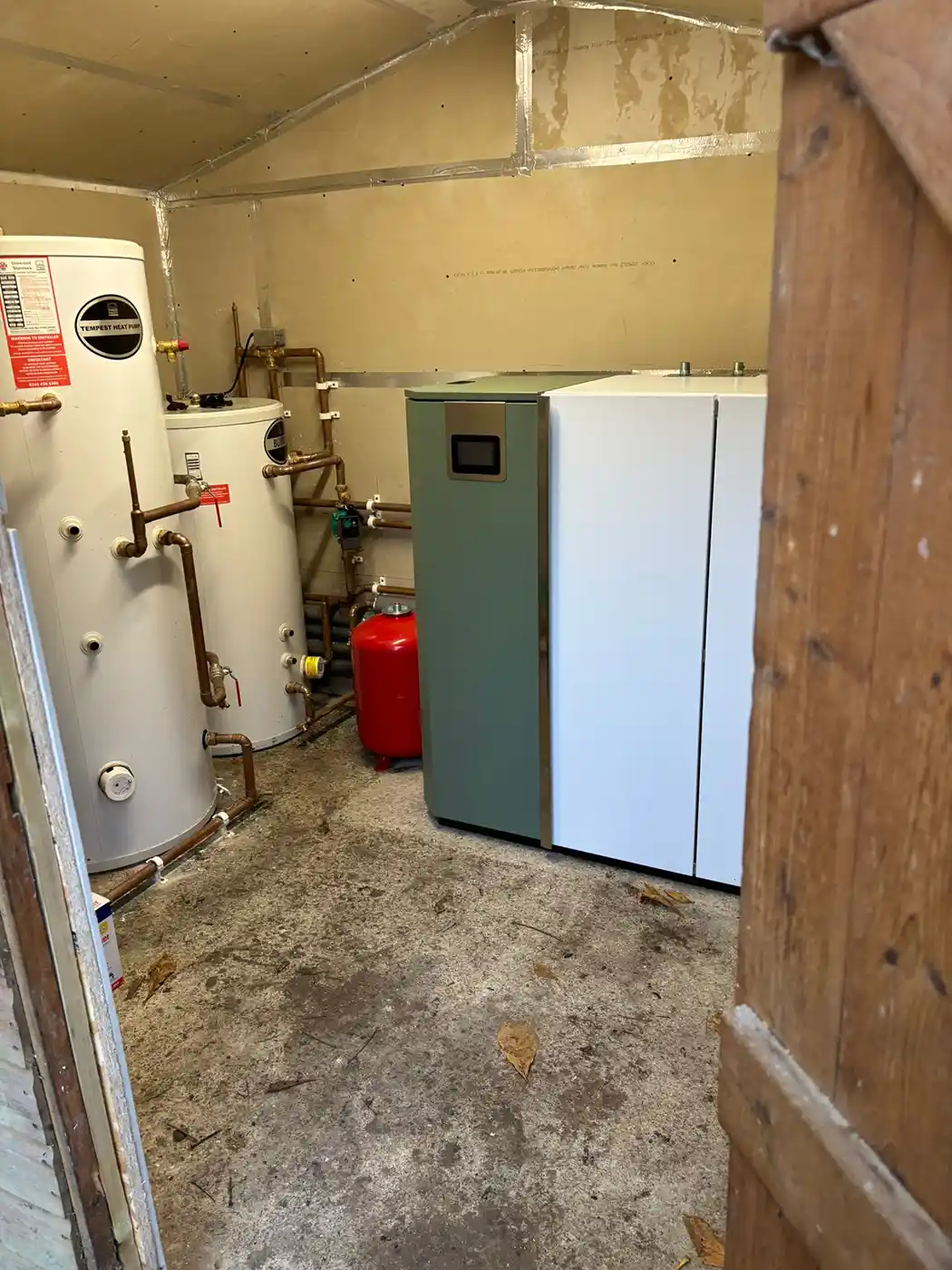 Klover Utility Boiler Installation